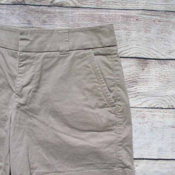 Sonoma Khaki Shorts Pockets Belt Loops Tan 4 - Picture 3 of 8